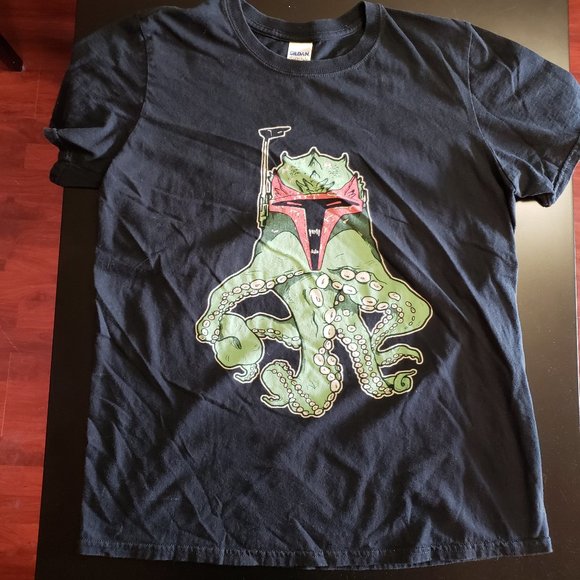 Boba Fett Cthulhu Tentacle Tee - Picture 2 of 3